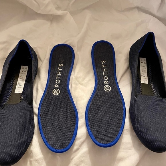 NEW Rothy’s Navy Blue Loafer Flats Size 8.5 - Picture 6 of 7